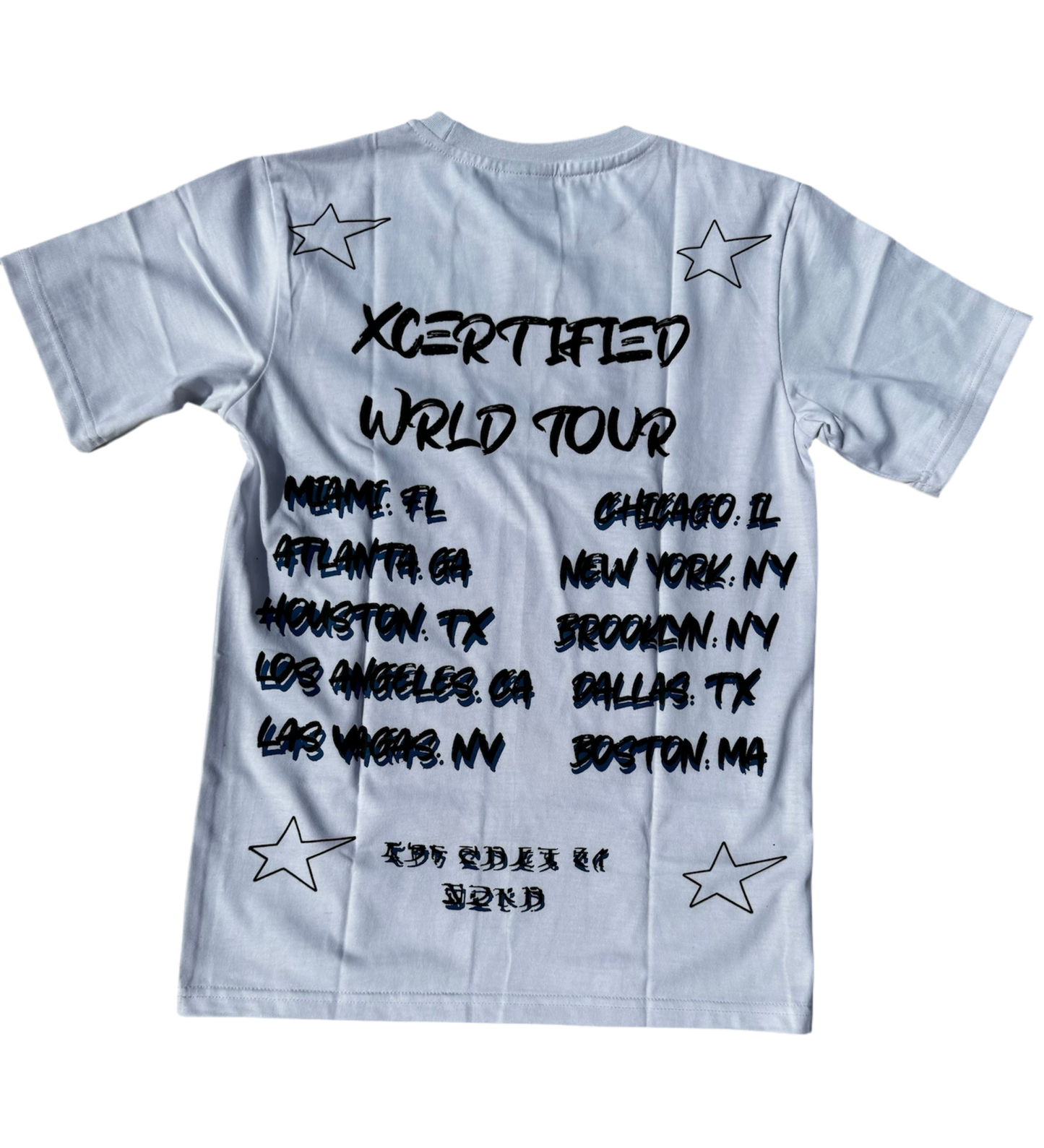 BLUE WRLD TOUR T-SHIRT